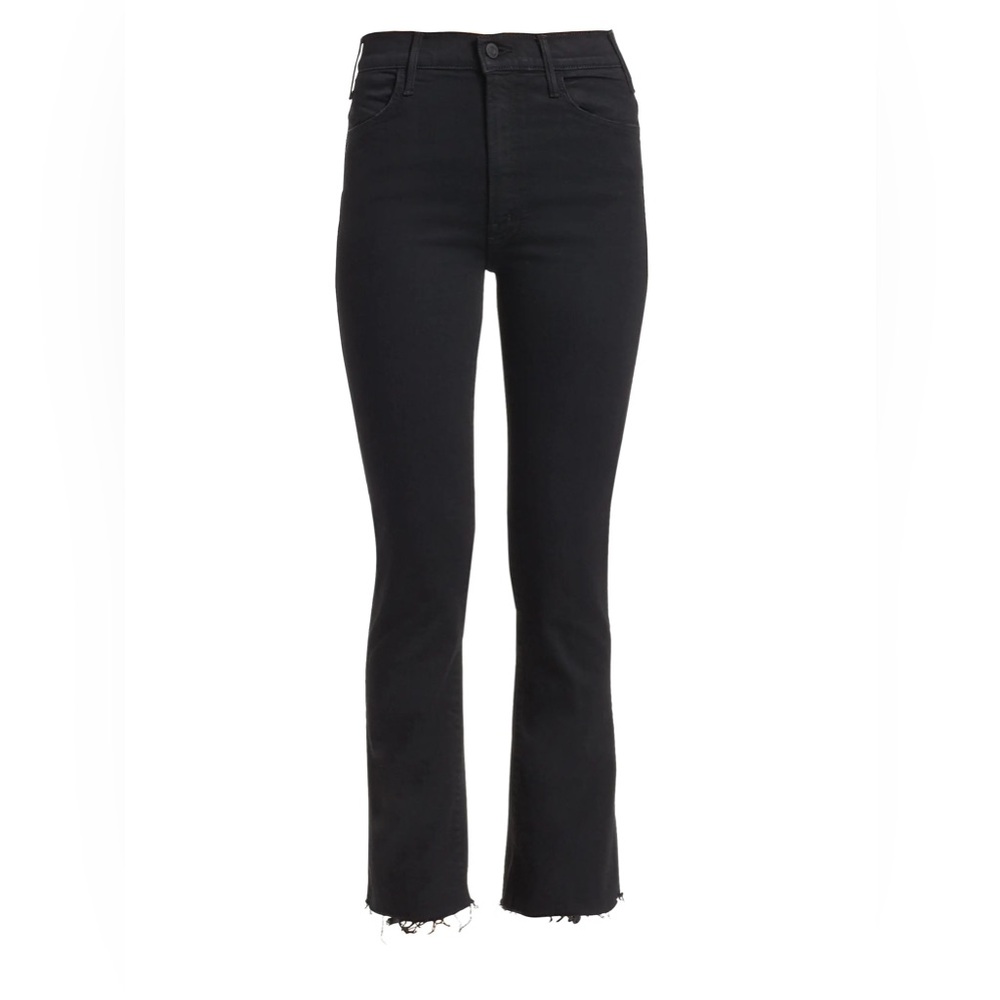 Mother The Hustler High-Rise Ankle Fray Jeans